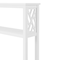 Alaterre Furniture Coventry Over Toilet Open Storage Shelf, Bath Shelf with Two Towel Rods ANCT703WH - alternate 10